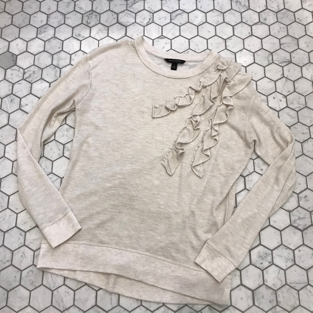 ✿Banana Republic Ruffle Sweater✿